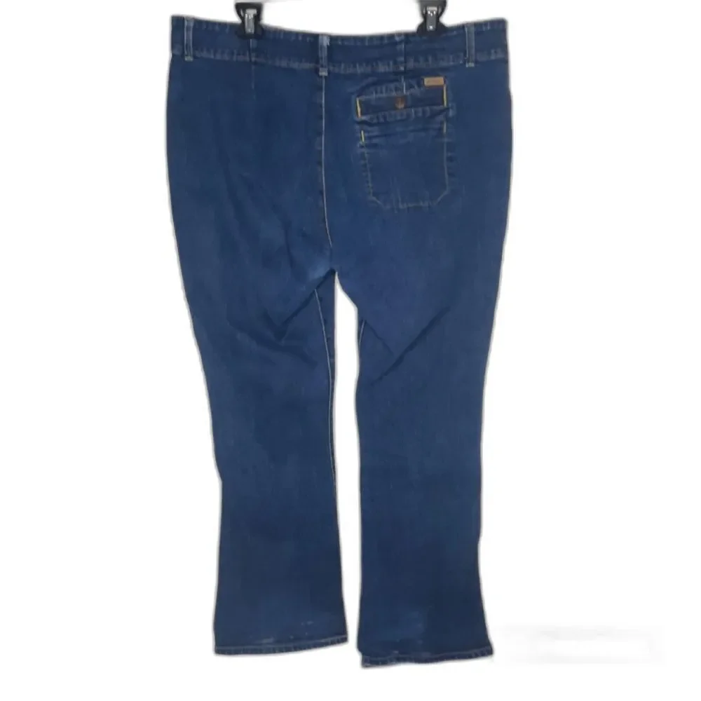 Levi's Strauss Signature Vintage Bootcut Jeans Size 18 - Picture 2 of 7